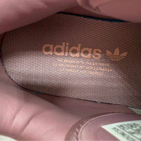 Adidas Pink Forum Sneakers with Suede Upper Size 10 - Picture 6 of 17